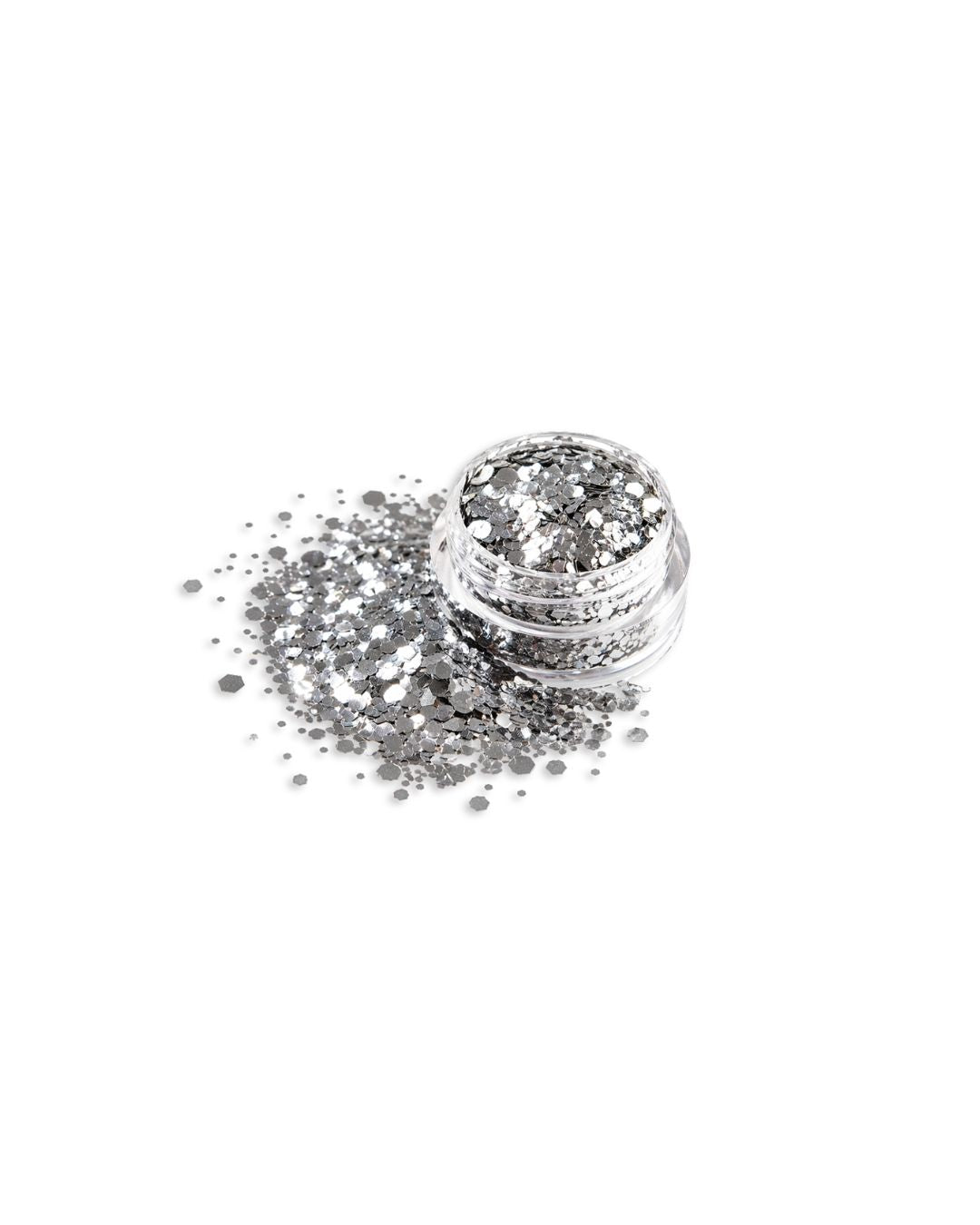 GLITTERNISTI CHUNKY SILVER MIX KOSMEETTINEN GLITTER