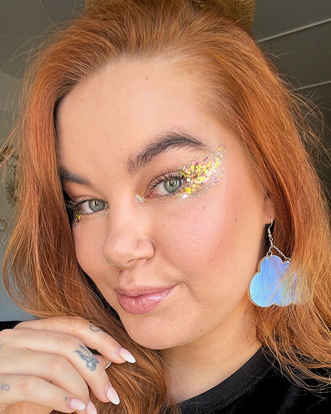GLITTERNISTI CHUNKY GOLD MIX KOSMEETTINEN GLITTER