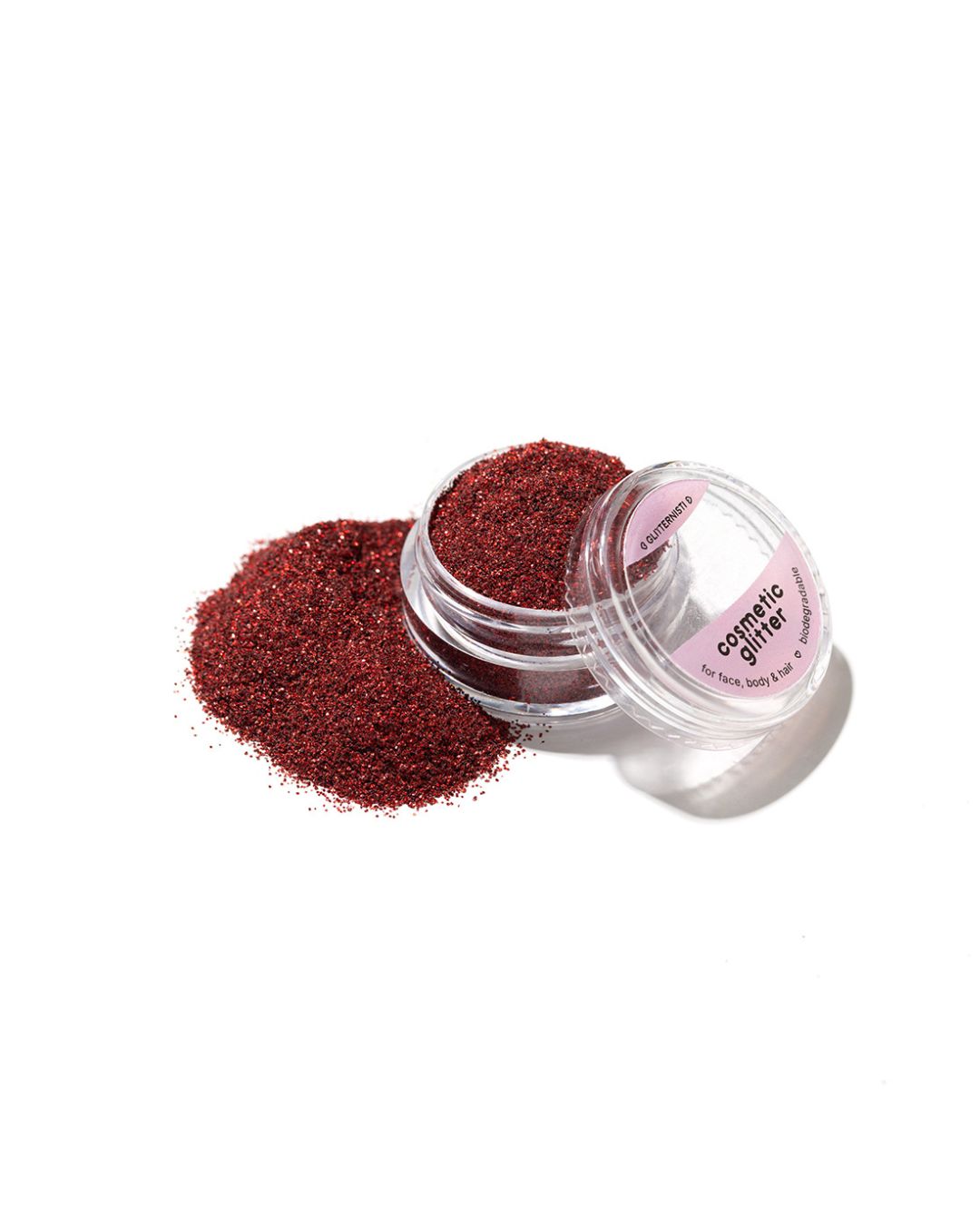 GLITTERNISTI FINE RED KOSMEETTINEN GLITTER