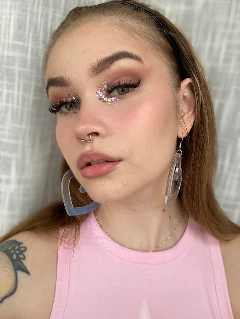 GLITTERNISTI PINK STEEL KOSMEETTINEN GLITTER
