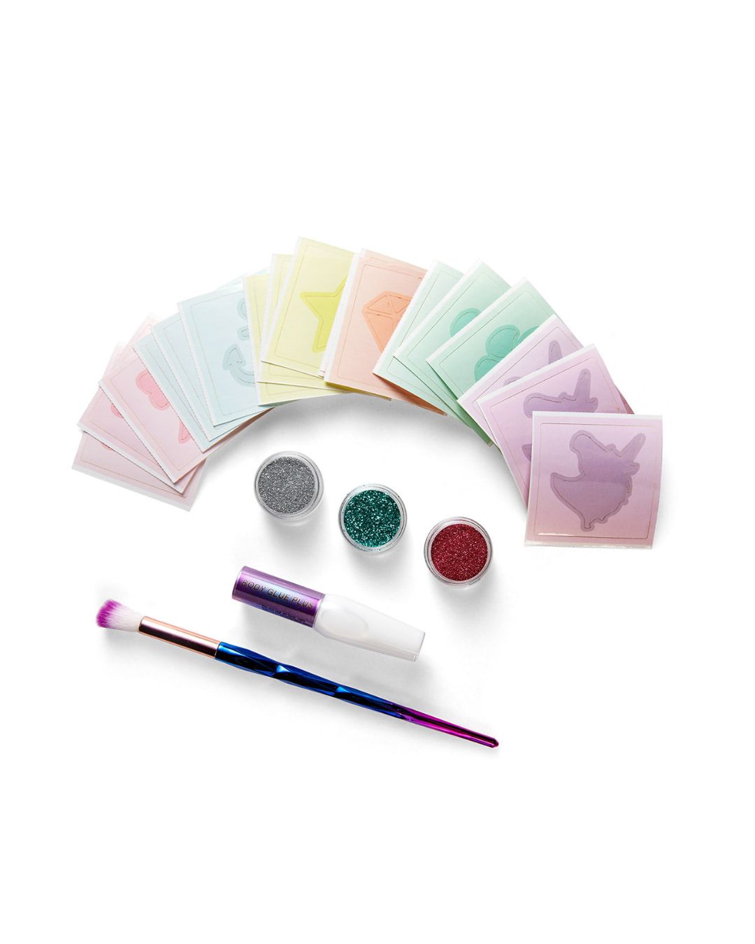 GLITTERNISTI Glitter Party glittertatuointi setti