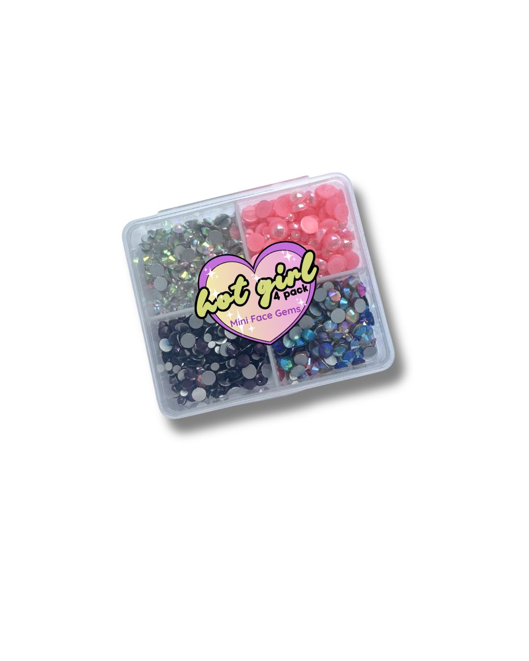 GLITTERNISTI HOT GIRL 4 PACK FACE GEMS - GLOW UP