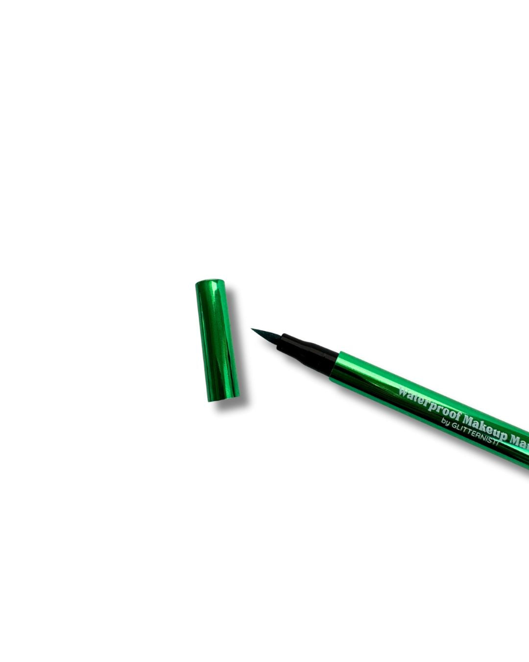 GLITTERNISTI Metallinhohtoinen eyeliner – Diamond Green