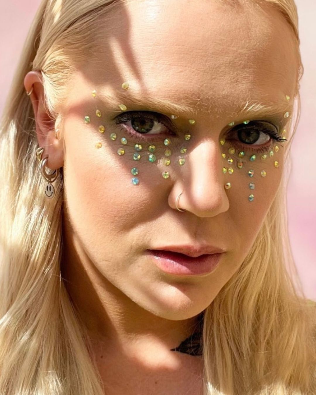 GLITTERNISTI MINI FACE GEMS IHOTIMANTIT - IRIDESCENT