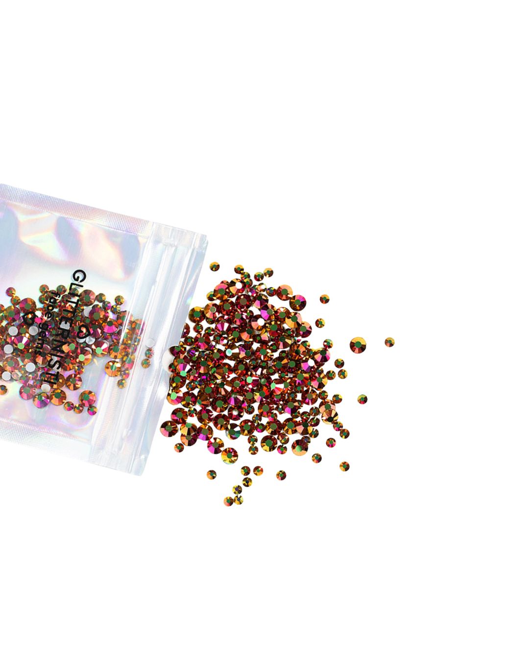 GLITTERNISTI MINI FACE GEMS IHOTIMANTIT - HOLOGRAPHIC PINK