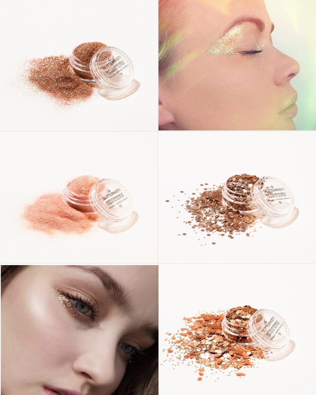 GLITTERNISTI NUDES GLITTER SETTI