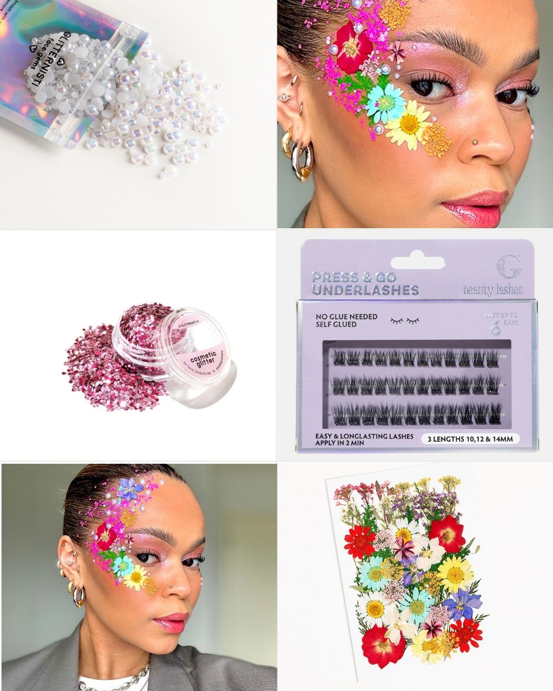 GLITTERNISTI PASTELS GLITTER SETTI
