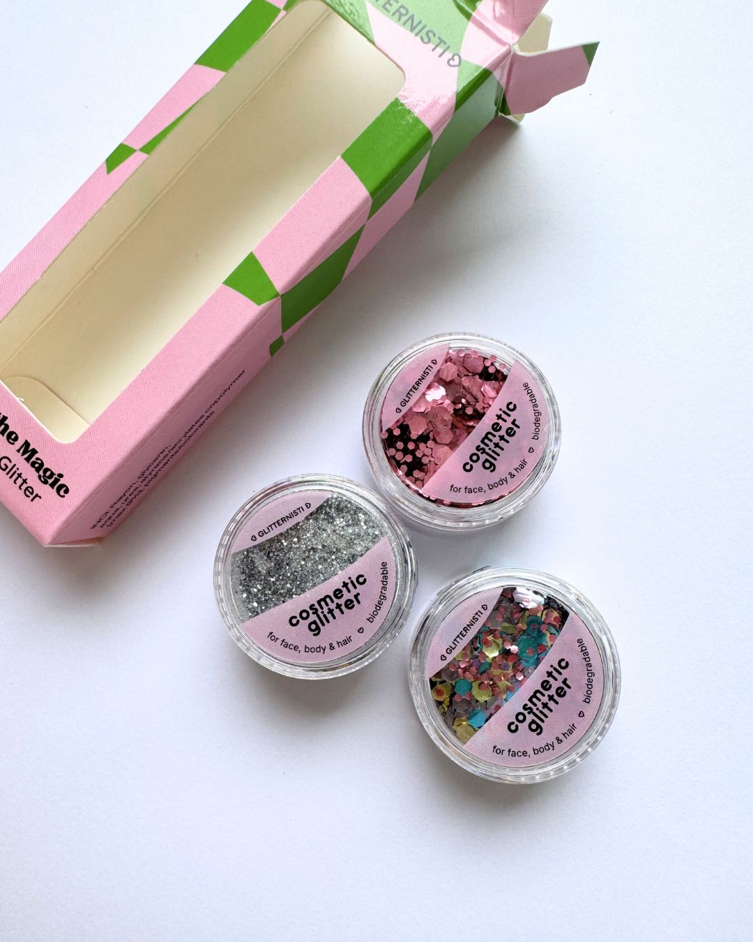 GLITTERNISTI TRIPLE THE MAGIC - UNIVERSE kosmeettinen glitter