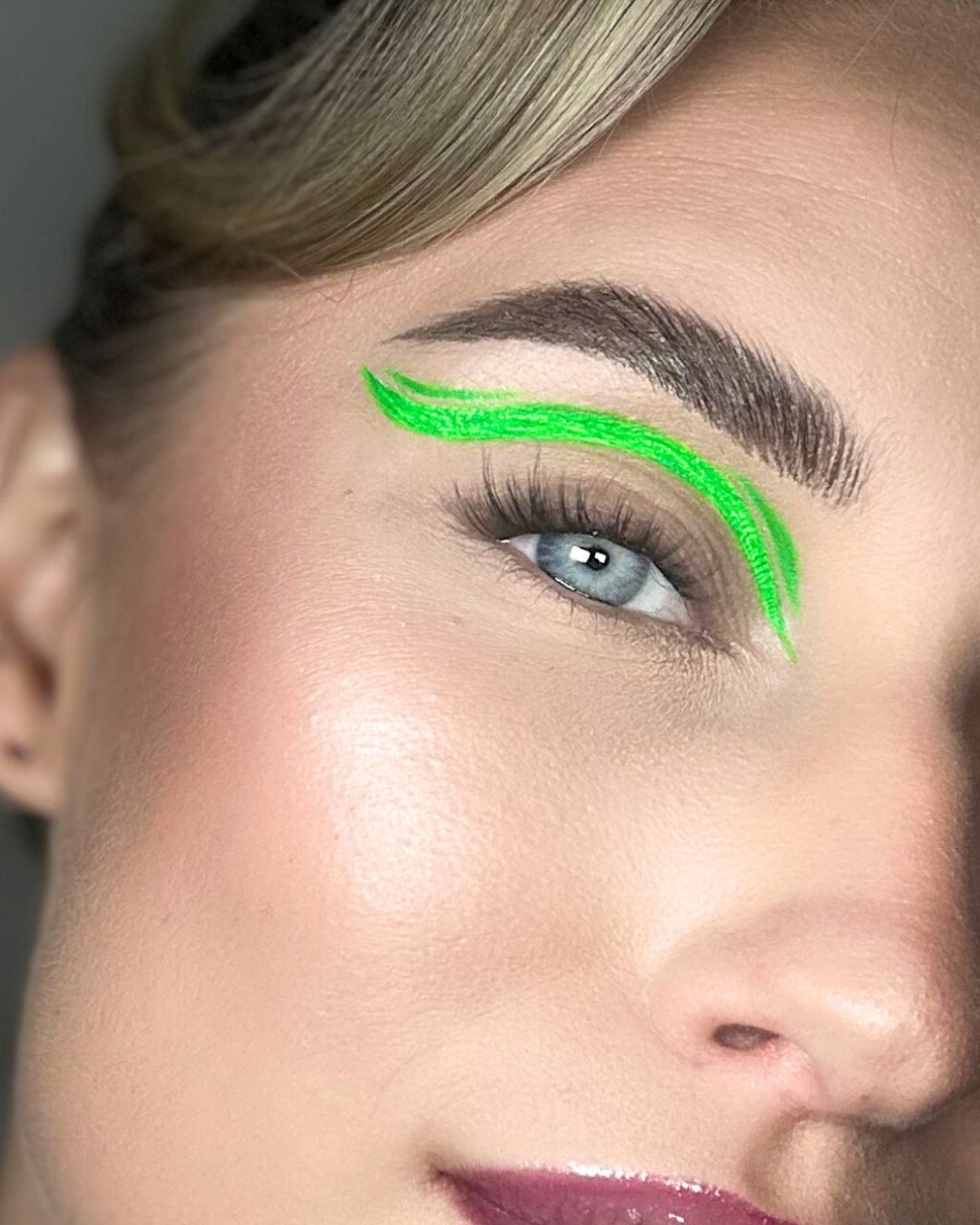 GLITTERNISTI UV NEON EYELINER - Green