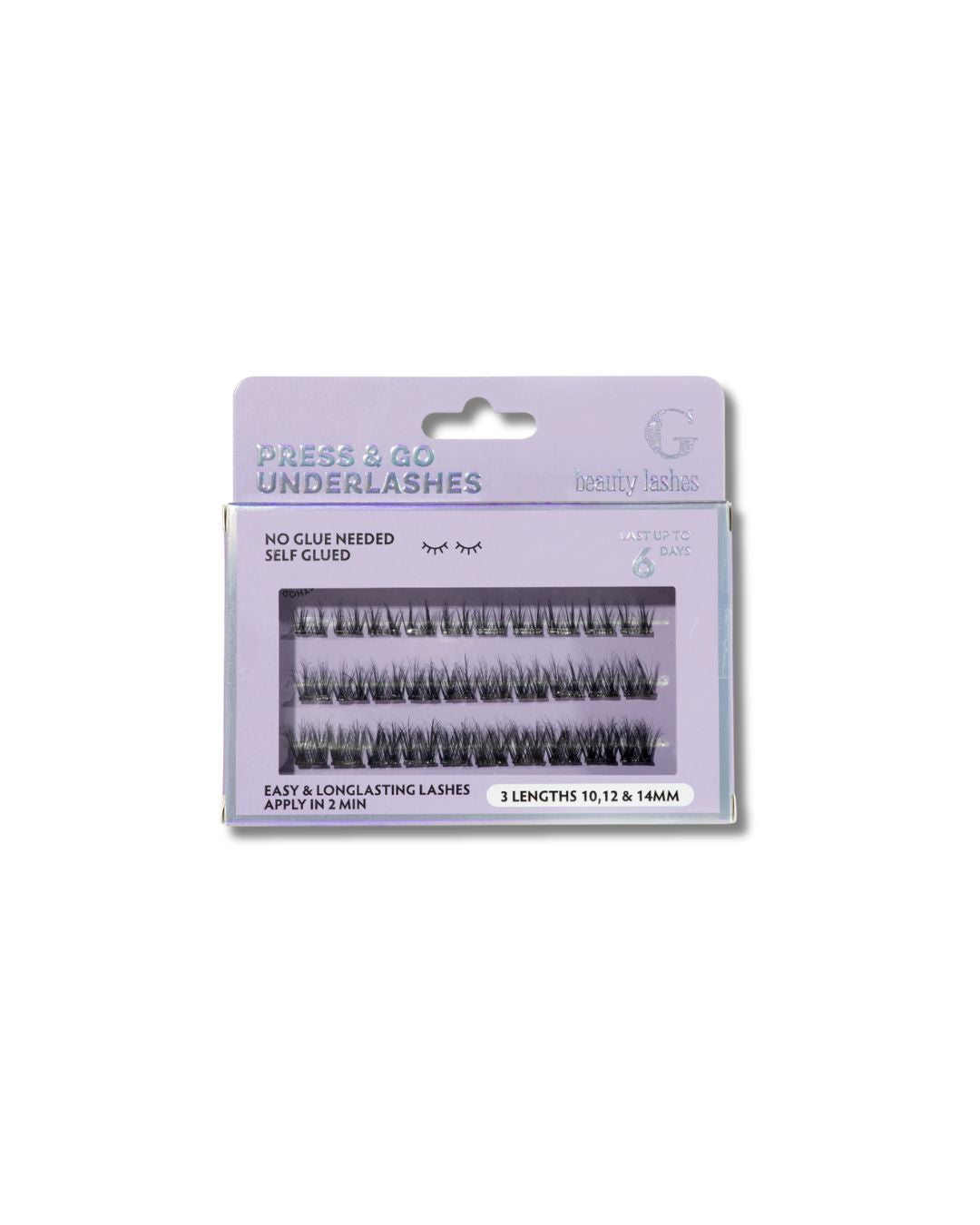 G BEAUTY LAB Press & go Underlashes Date ripset