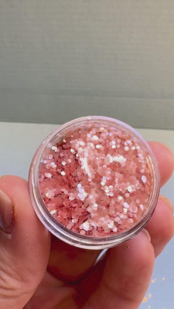 GLITTERNISTI LIGHT PINK KOSMEETTINEN GLITTER