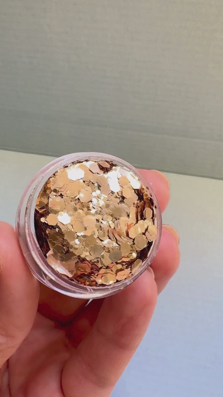 GLITTERNISTI NUDE MIX KOSMEETTINEN GLITTER
