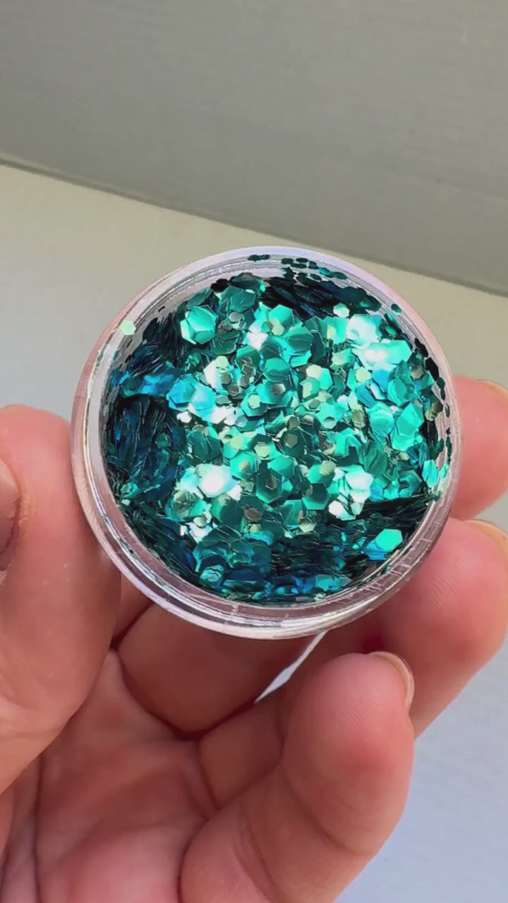 GLITTERNISTI AZURE KOSMEETTINEN GLITTER