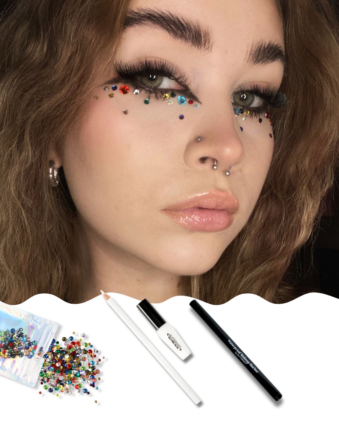 DARK RAINBOW – Osta Halloween-look settinä